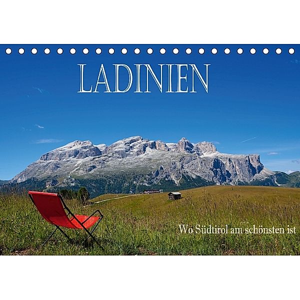 Ladinien - Wo Südtirol am schönsten ist (Tischkalender 2018 DIN A5 quer), Hans Pfleger