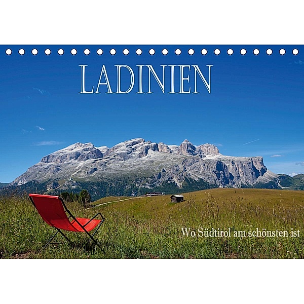 Ladinien - Wo Südtirol am schönsten ist (Tischkalender 2021 DIN A5 quer), Hans Pfleger