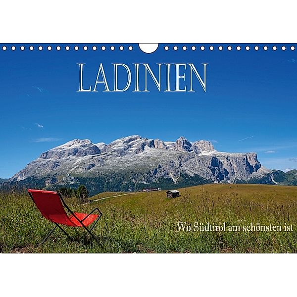 Ladinien - Wo Südtirol am schönsten ist (Wandkalender 2018 DIN A4 quer), Hans Pfleger