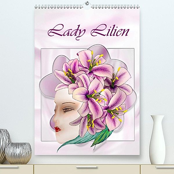 Lady Lilien (Premium-Kalender 2020 DIN A2 hoch), Dusanka Djeric
