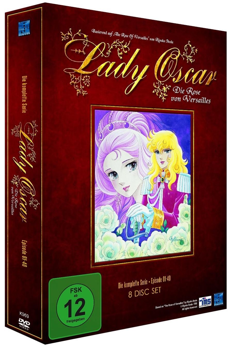 Lady Oscar: Die Rose von Versailles - Die komplette Serie Film | Weltbild.de