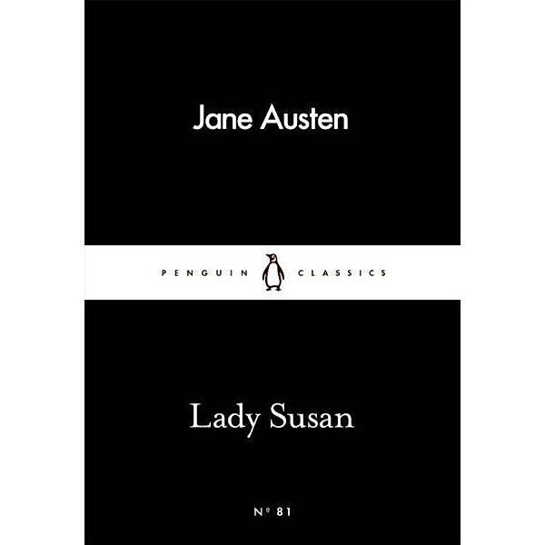 Lady Susan, English edition, Jane Austen