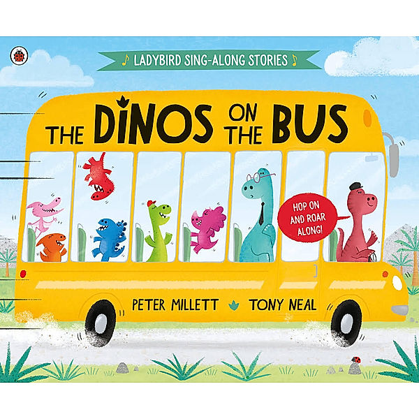 Ladybird Sing-along Stories / The Dinos on the Bus, Peter Millett