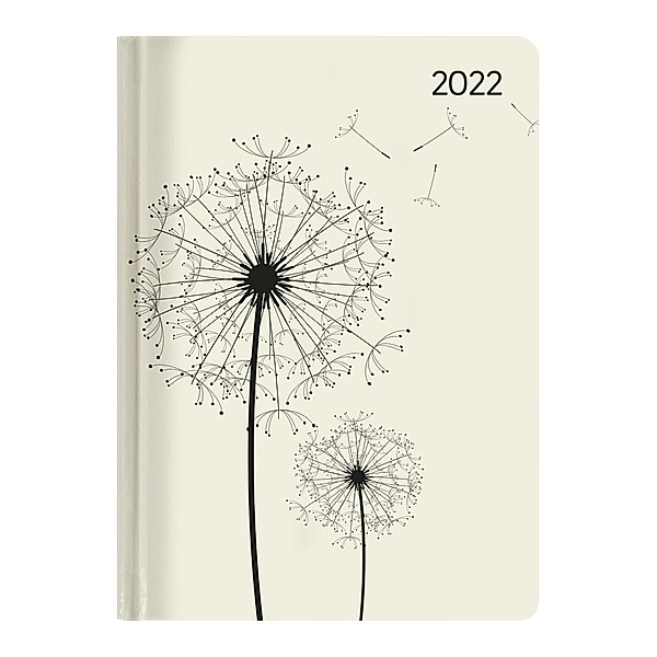 Ladytimer Blowballs 2022 - Pusteblume - Taschenkalender A6 (10,7x15,2 cm) - Weekly - 192 Seiten - Notiz-Buch - Termin-Pl