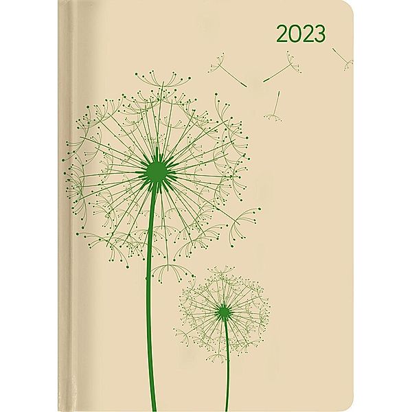 Ladytimer Blowballs 2023 - Pusteblume - Taschenkalender A6 (10,7x15,2 cm) - Weekly - 192 Seiten - Notiz-Buch - Termin-Pl