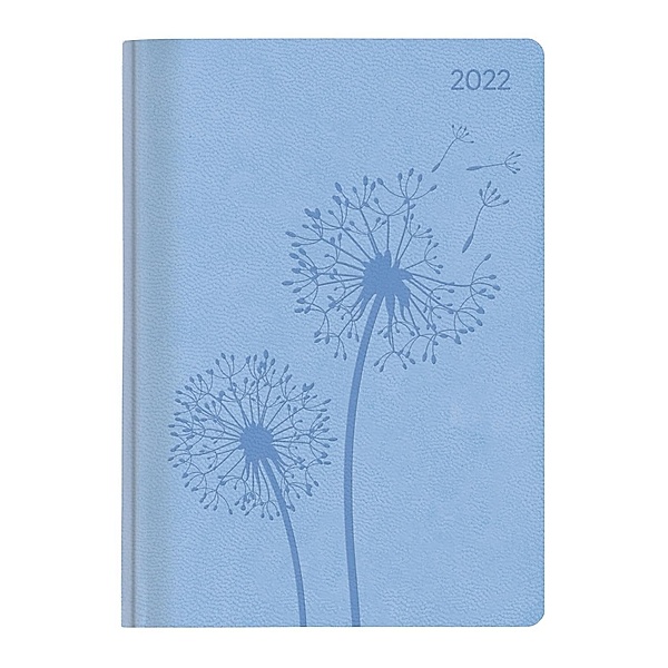 Ladytimer Deluxe Sky 2022 - Taschen-Kalender A6 (10,7x15,2 cm) - Tucson Einband - Motivprägung - Weekly - 128 Seiten - A