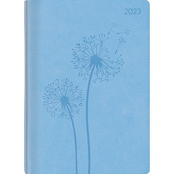 Ladytimer Grande Deluxe Sky 2023 - Taschen-Kalender A5 (15x21 cm) - Tucson Einband - mit Motivprägung - Weekly - 128 Sei