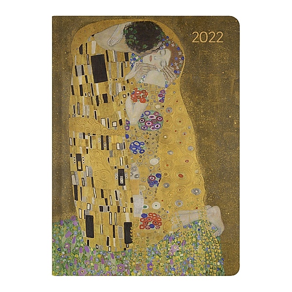 Ladytimer Klimt 2022 - Taschenkalender A6 (10,7x15,2 cm) - Weekly - 192 Seiten - Notiz-Buch - Termin-Planer - Alpha Edit