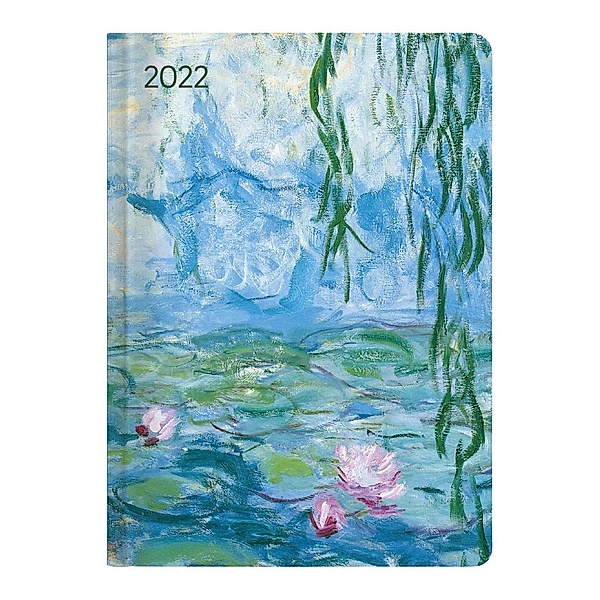 Ladytimer Monet 2022 - Taschenkalender A6 (10,7x15,2 cm) - Weekly - 192 Seiten - Notiz-Buch - Termin-Planer - Alpha Edit