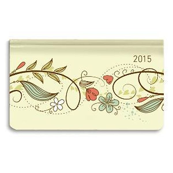 Ladytimer Pad Floral Sketch 2015