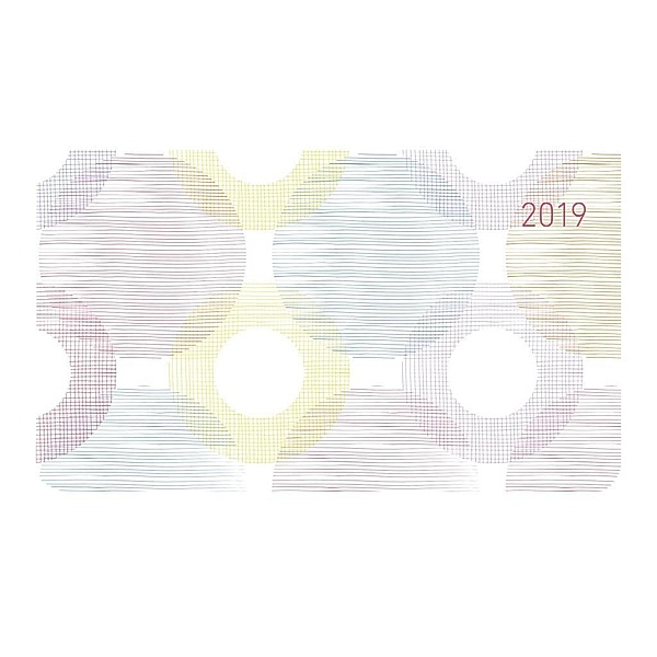 Ladytimer Pad Rainbow Colours 2019, ALPHA EDITION