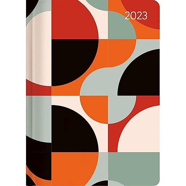 Ladytimer Retro 2023 - Taschenkalender A6 (10,7x15,2 cm) - Weekly - 192 Seiten - Notiz-Buch - Termin-Planer - Alpha Edit