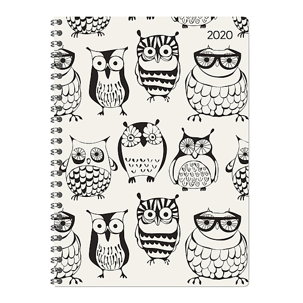 Ladytimer Ringbuch Owls 2020, ALPHA EDITION