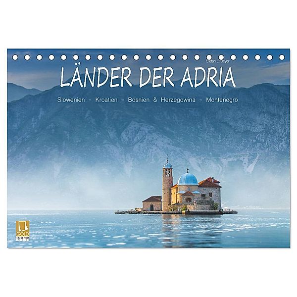 Länder der Adria (Tischkalender 2024 DIN A5 quer), CALVENDO Monatskalender, Stefan L. Beyer