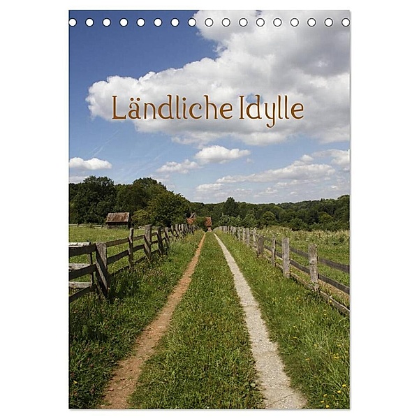Ländliche Idylle (Tischkalender 2024 DIN A5 hoch), CALVENDO Monatskalender, Antje Lindert-Rottke
