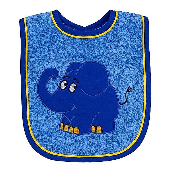 Smithy Lätzchen ELEFANT in blau