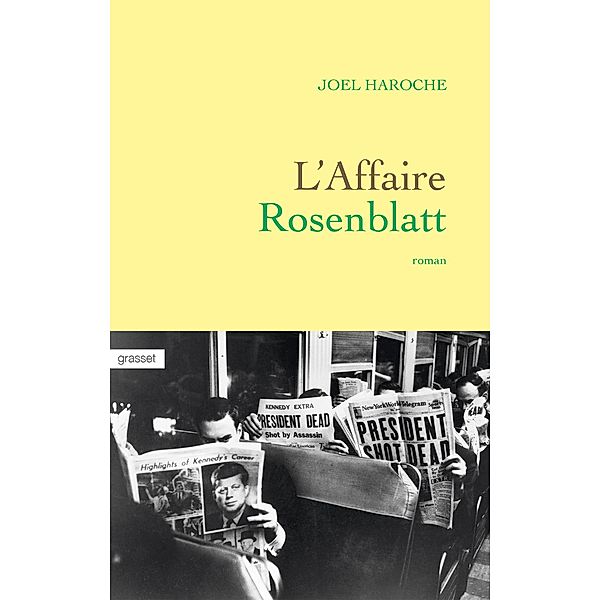 L'affaire Rosenblatt / Littérature Française, Joel Haroche