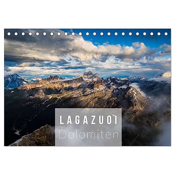 Lagazuoi Dolomiten (Tischkalender 2024 DIN A5 quer), CALVENDO Monatskalender, Mikolaj Gospodarek