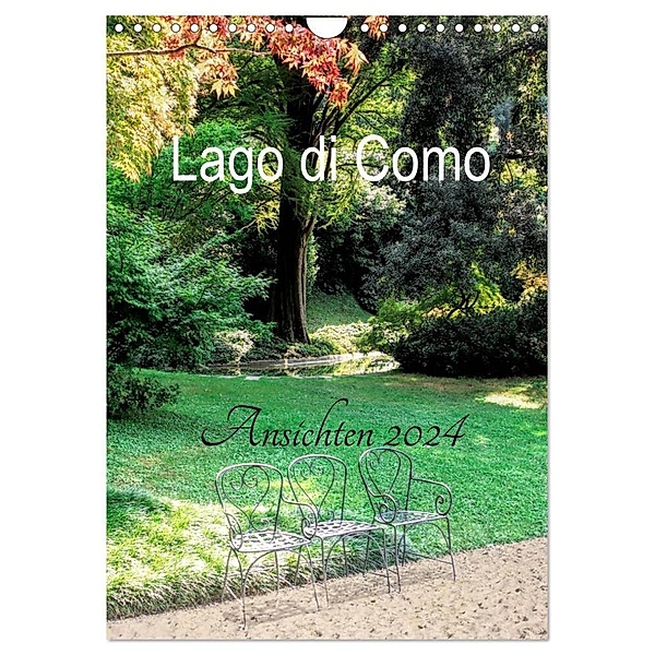 Lago di Como Ansichten 2024 (Wandkalender 2024 DIN A4 hoch), CALVENDO Monatskalender, Christian Hennings