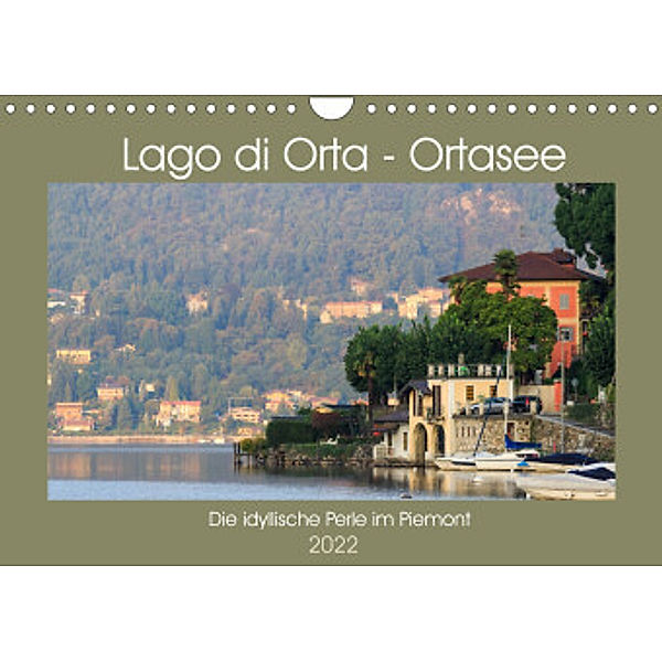Lago di Orta - Ortasee (Wandkalender 2022 DIN A4 quer), we're photography / Werner Rebel