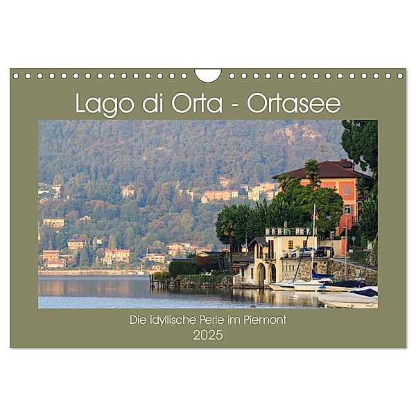 Lago di Orta - Ortasee (Wandkalender 2025 DIN A4 quer), CALVENDO Monatskalender, Calvendo, we're photography / Werner Rebel
