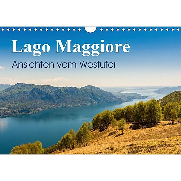 Lago Maggiore - Ansichten vom WestuferAT-Version (Wandkalender 2021 DIN A4 quer), Martin Wasilewski