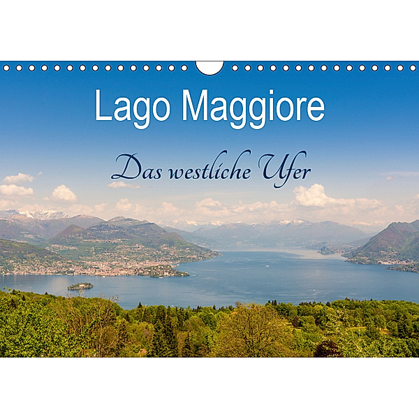 Lago Maggiore - Das westliche UferCH-Version (Wandkalender 2019 DIN A4 quer), Martin Wasilewski