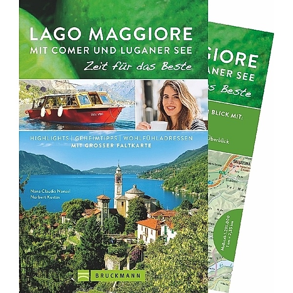 Lago Maggiore mit Comer und Luganer See / Zeit für das Beste Bd.14, Nana Claudia Nenzel, Norbert Kustos