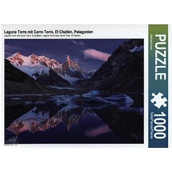 Laguna Torre mit Cerro Torre, El Chaltén, Patagonien (Puzzle), Gerhard Aust