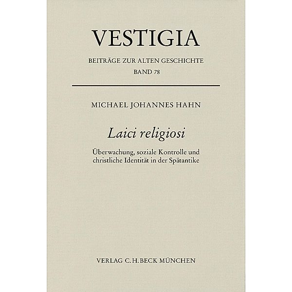 Laici religiosi / Vestigia Bd.78, Michael Hahn