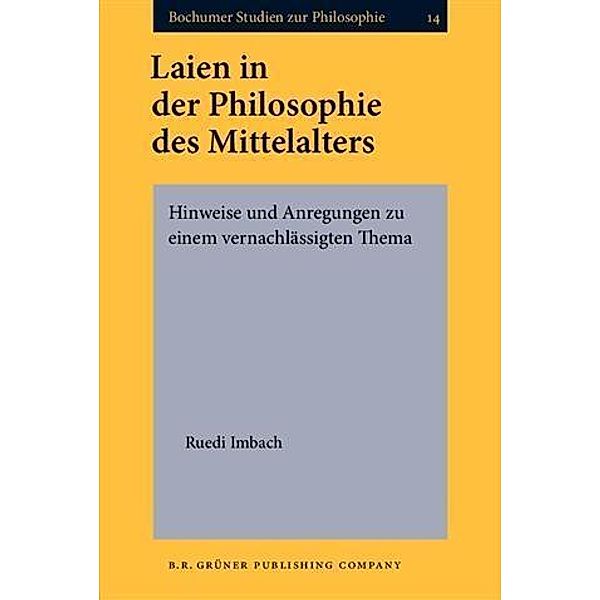 Laien in der Philosophie des Mittelalters, Ruedi Imbach