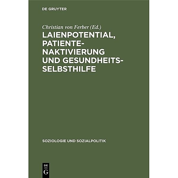 Laienpotential, Patientenaktivierung und Gesundheitsselbsthilfe