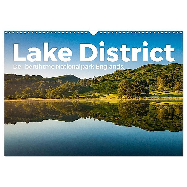 Lake District - Der berühmte Nationalpark Englands. (Wandkalender 2024 DIN A3 quer), CALVENDO Monatskalender, M. Scott