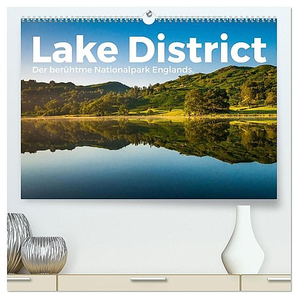 Lake District - Der berühmte Nationalpark Englands. (hochwertiger Premium Wandkalender 2024 DIN A2 quer), Kunstdruck in Hochglanz, M. Scott