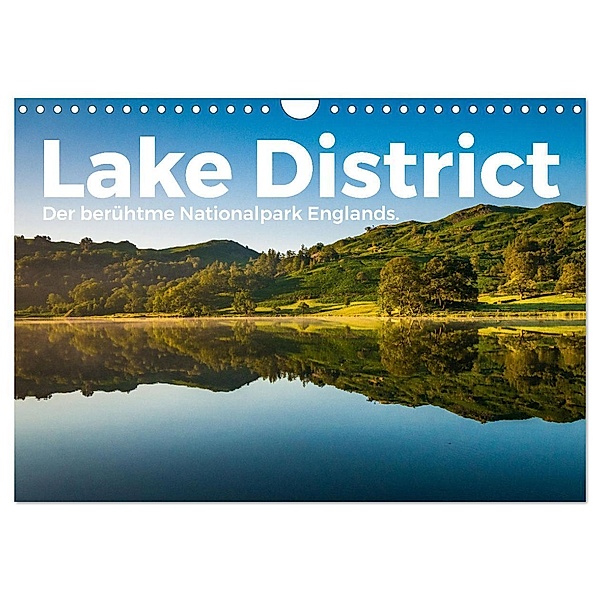 Lake District - Der berühmte Nationalpark Englands. (Wandkalender 2024 DIN A4 quer), CALVENDO Monatskalender, M. Scott