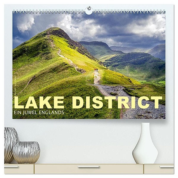 Lake District - Ein Juwel Englands (hochwertiger Premium Wandkalender 2024 DIN A2 quer), Kunstdruck in Hochglanz, Rainer Kuczinski