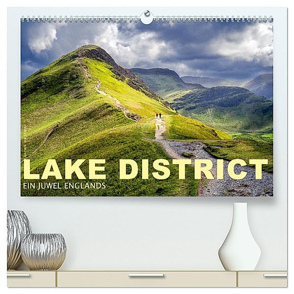 Lake District - Ein Juwel Englands (hochwertiger Premium Wandkalender 2025 DIN A2 quer), Kunstdruck in Hochglanz, Calvendo, Rainer Kuczinski