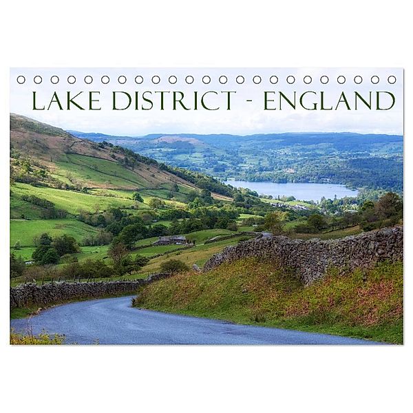 Lake District England (Tischkalender 2024 DIN A5 quer), CALVENDO Monatskalender, Joana Kruse