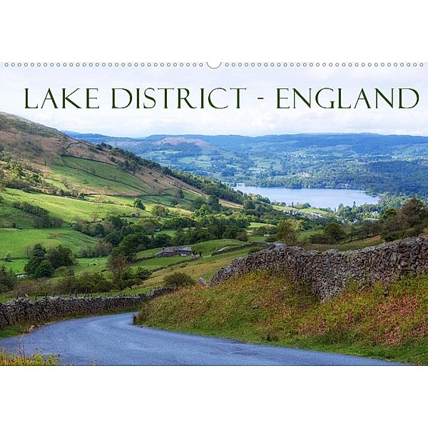 Lake District England (Wandkalender 2023 DIN A2 quer), Joana Kruse