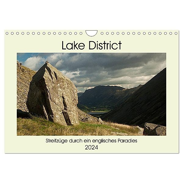 Lake District - Streifzüge durch ein englisches Paradies (Wandkalender 2024 DIN A4 quer), CALVENDO Monatskalender, Christian Hallweger
