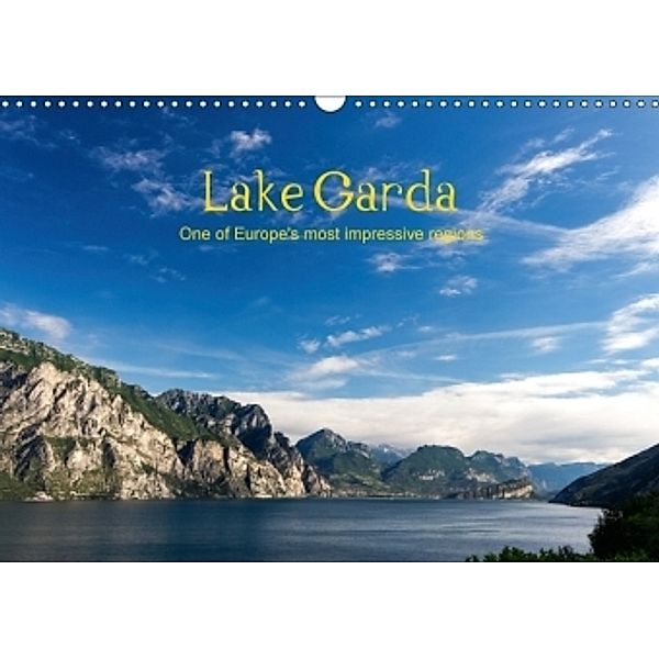 Lake Garda / UK-Version (Wall Calendar 2017 DIN A3 Landscape), Thomas Kuehn