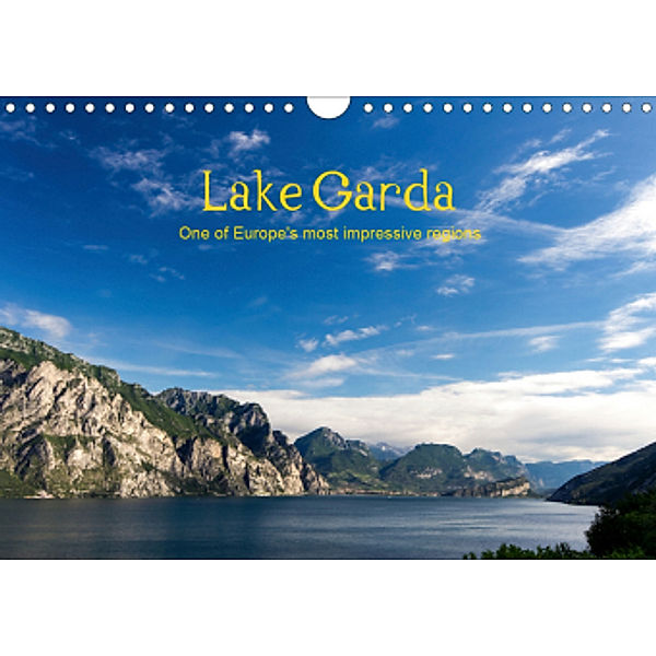 Lake Garda / UK-Version (Wall Calendar 2021 DIN A4 Landscape), Thomas Kuehn