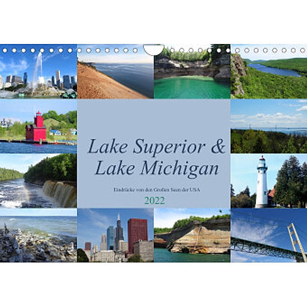 Lake Superior & Lake Michigan (Wandkalender 2022 DIN A4 quer), Martin Rothenhöfer