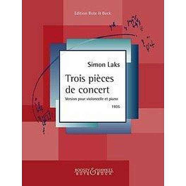 Laks, S: Trois pièces de concert