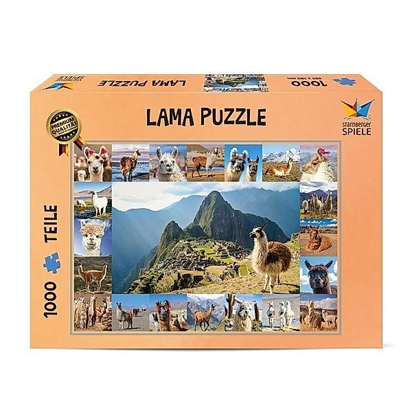 Starnberger Spiele Lama Puzzle, Tanja Philippeit