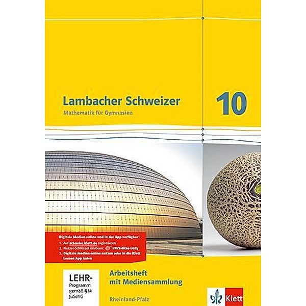 Lambacher Schweizer Mathematik 10. Ausgabe Rheinland-Pfalz, m. 1 Beilage