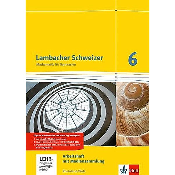 Lambacher Schweizer Mathematik 6. Ausgabe Rheinland-Pfalz, m. CD-ROM