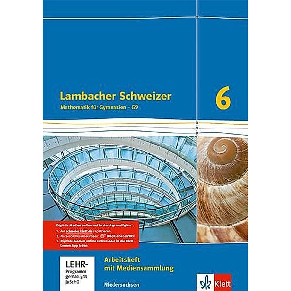 Lambacher Schweizer Mathematik 6 - G9. Ausgabe Niedersachsen, m. 1 Beilage