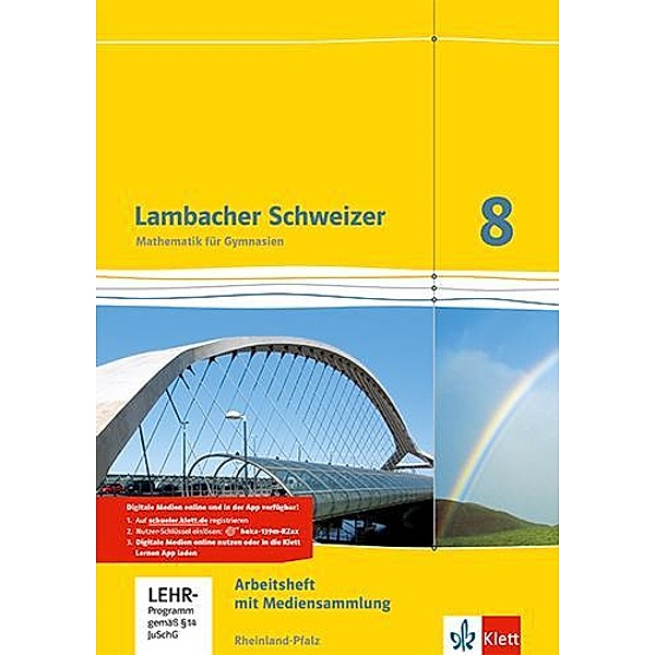 Lambacher Schweizer Mathematik 8. Ausgabe Rheinland-Pfalz, m. 1 Beilage