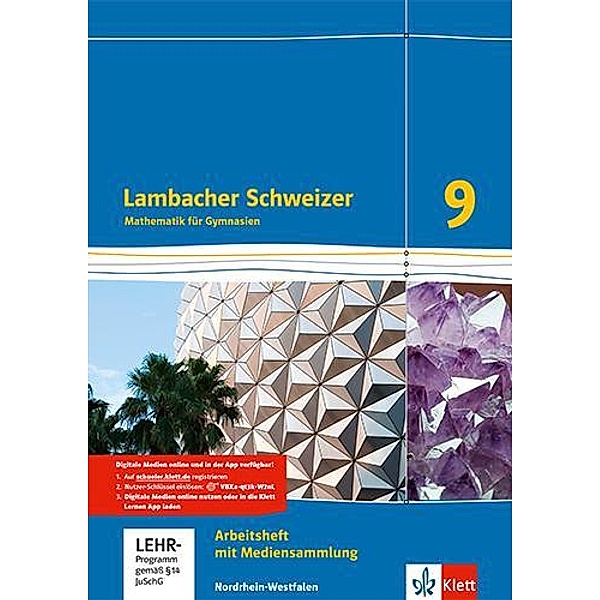 Lambacher Schweizer Mathematik 9 - G8. Ausgabe Nordrhein-Westfalen: Arbeitsheft mit Lernsoftare